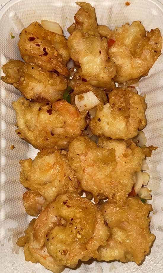 Crevettes sel et poivre / Salt and Pepper Shrimps 椒盐虾